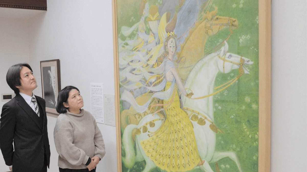 大垣市の守屋多々志美術館、最後の企画展 3月末に閉館、歴史画や季節