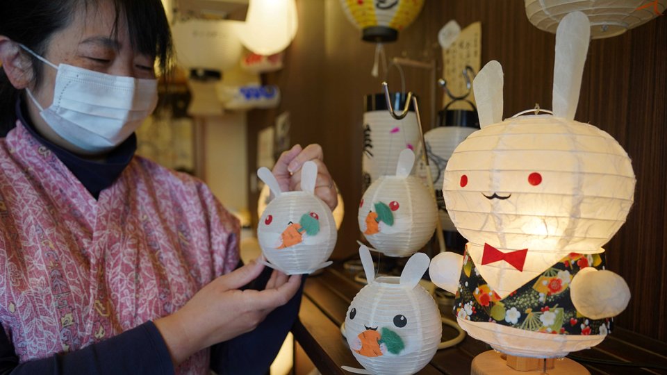 林工芸　提灯型スタンド　岐阜県美濃の和紙漉き 林工芸 提灯型スタンド 岐阜県美濃の和紙漉き 林工芸 提灯型スタンド