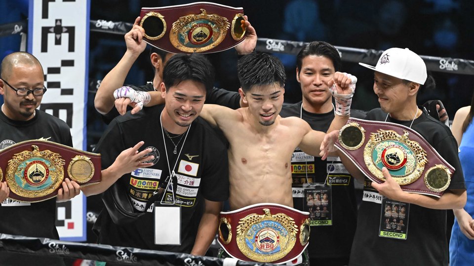 田中恒成が4階級制覇、史上最速21戦目 ボクシング世界戦 岐阜新聞デジタル