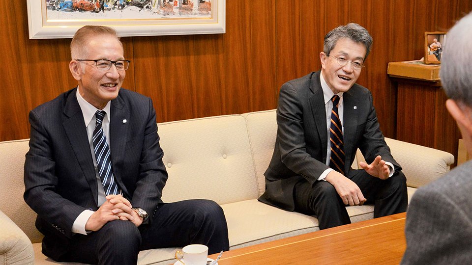 名鉄岐阜駅前再開発、具体化を推進 安藤会長と髙﨑社長「岐阜の玄関口