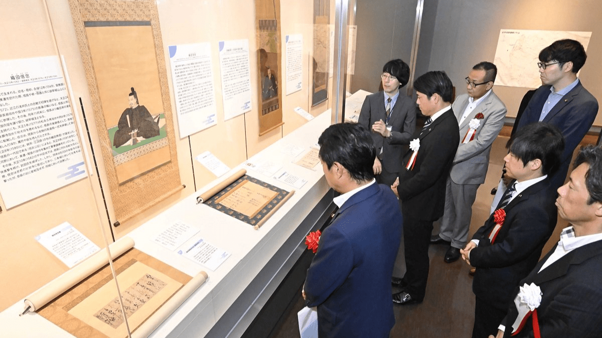 特別展「岐阜城と織田信長」開幕 岐阜市歴史博物館、開館40周年