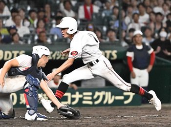 岐阜城北、甲子園初戦突破ならず 智弁学園とタイブレークの末