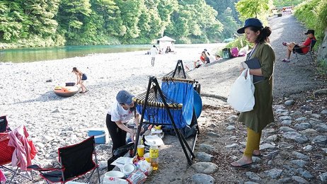 ｂｂｑ河川敷トラブル みんな気持ち良く 住民が呼びかけ 岐阜 板取川 岐阜新聞web