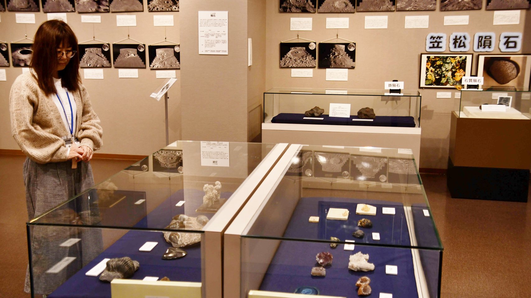 地球に落下した月のかけらや笠松隕石のレプリカなど60点 岐阜・笠松町、モロッコ隕石の重さ体験も 岐阜新聞デジタル