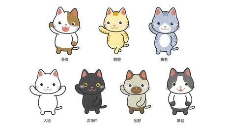 養老鉄道 猫キャラの愛称とチーム名募集 主要７駅に設定 岐阜新聞web