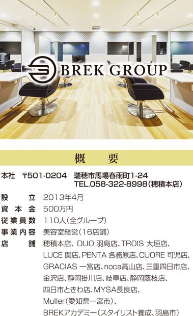 教育に注力し、新規出店を加速 株式会社ＢＲＥＫ 代表取締役 濱口拓也氏 | 岐阜新聞デジタル