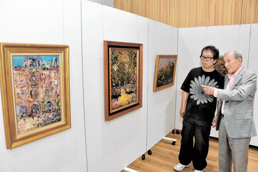 故村上肥出夫さん作風変遷 岐阜市2会場 回顧展始まる | 岐阜新聞デジタル