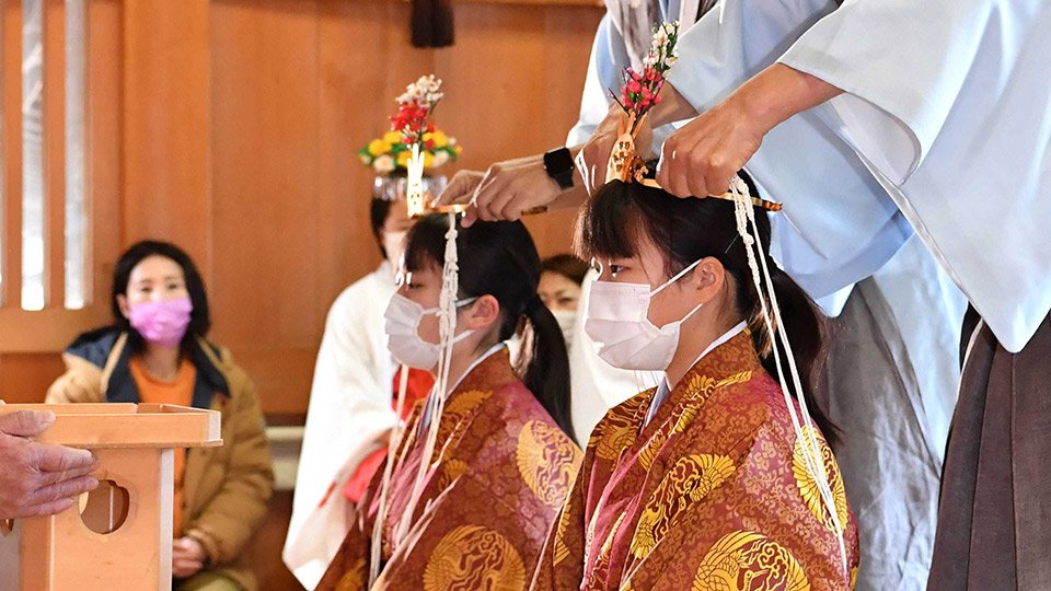 １５歳 一足早く大人の決意 徳山神社で 元服式 岐阜新聞web