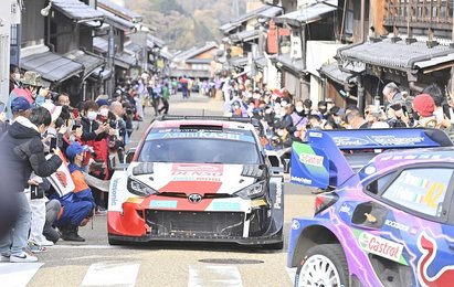 勝田貴元（トヨタ）が3位入賞 WRCラリージャパン最終日 恵那市