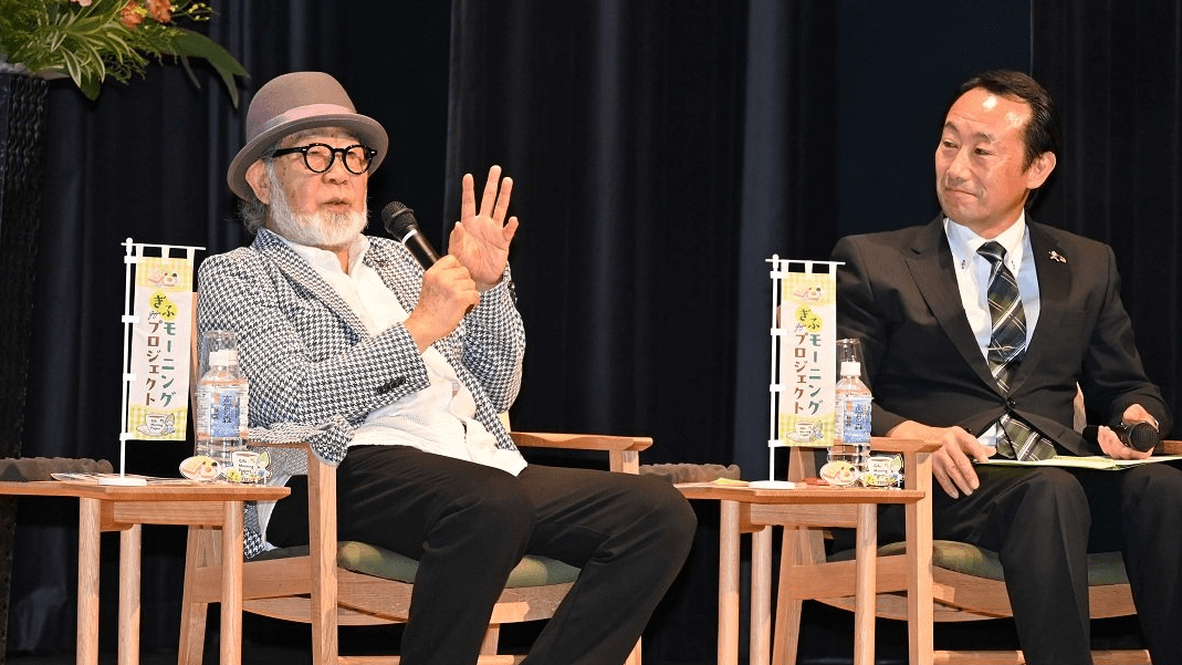 医師・作家の鎌田實さん「朝食は認知症予防に」 ねんりんピック岐阜で江崎知事と対談 | 岐阜新聞デジタル