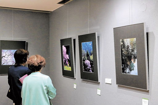 写真愛好家が中津川で展示 | 岐阜新聞デジタル