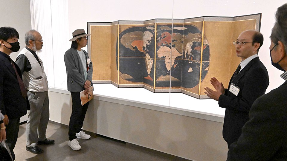 福井の美術品、岐阜を酔わす「越山若水展」開幕 国重文「仏涅槃図