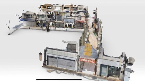 繊維問屋街」3D化 JR岐阜駅前の再開発控え実測調査「歴史