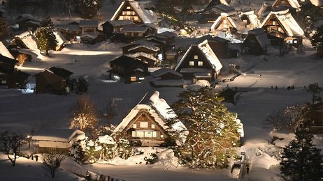 白川郷ライトアップ中止 予約者には返金 | 岐阜新聞デジタル