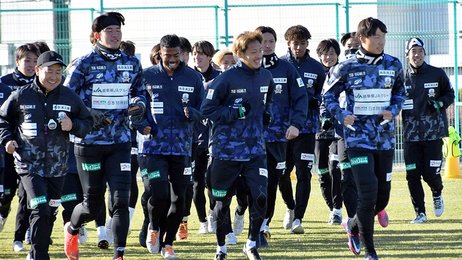 FC岐阜練習 3.2(日) 公開トレーニングマッチ vs アトレチコ鈴鹿クラブ 試合