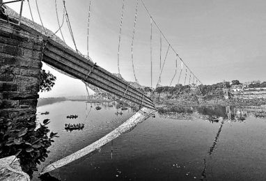 インド吊り橋