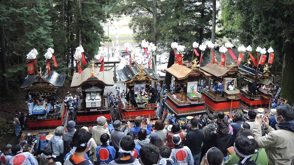 糸切りからくり」一斉披露、にぎやか華麗 岐阜・八百津町で久田見祭り | 岐阜新聞Web