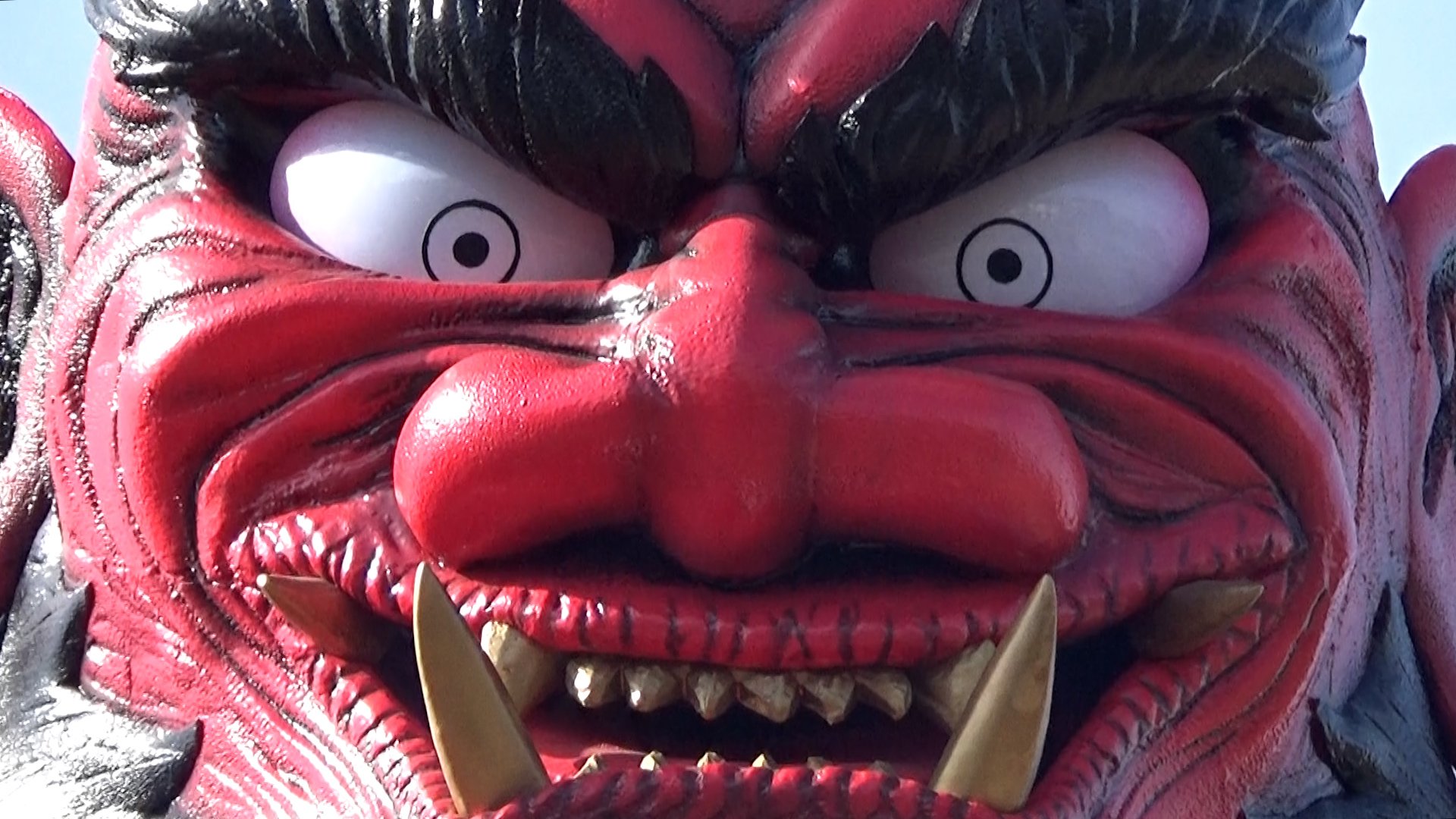 疫病退散へ 赤鬼ギロリ 岐阜市の風物詩 岐阜新聞web 疫病退散へ 赤鬼ギロリ 岐阜市の風物詩 岐阜新聞web