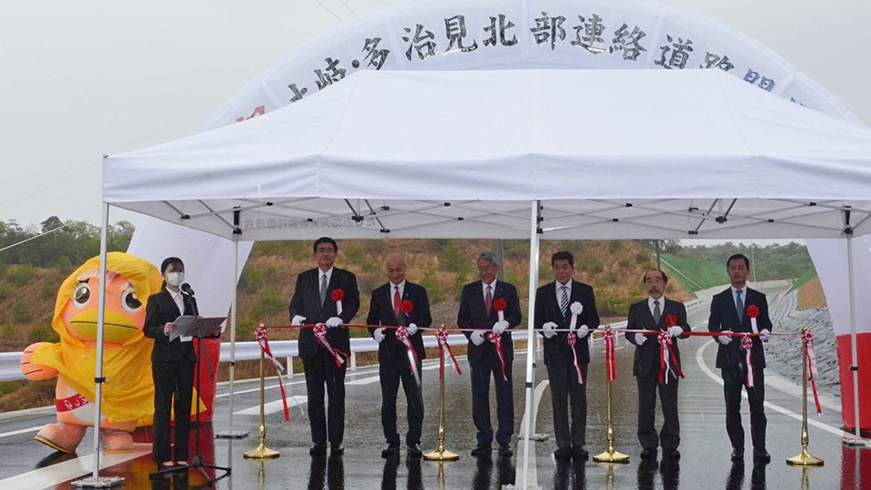 国道19号渋滞緩和に期待「土岐・多治見北部連絡道路」開通 | 岐阜