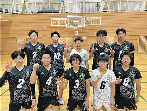 バレーボール 男子1部岐協大 女子中部院大V 県大学男女リーグ秋季