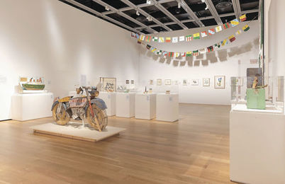 見聞録 徹底的に身体化された型 「日比野克彦」展 アートの境界を