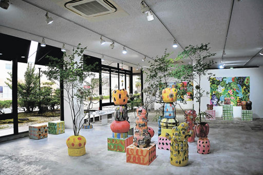 多治見・美濃焼スクエア跡地にギャラリー 陶都でアートを発信 絵画や