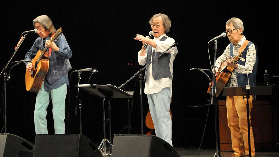 海援隊、岐阜市でトーク＆ライブ 武田鉄矢さんが制作秘話披露 | 岐阜