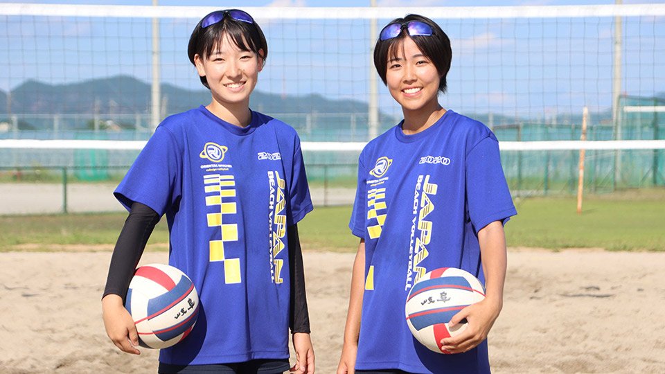 ビーチバレー篠田 光武組 県岐阜商 国体へ闘志 粘りと戦術で上位狙う 岐阜新聞web