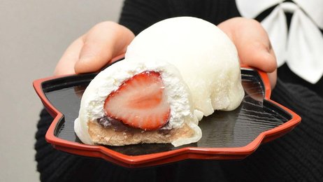 イチゴ好き大満足スイーツフェア どら焼きやロールケーキ期間限定