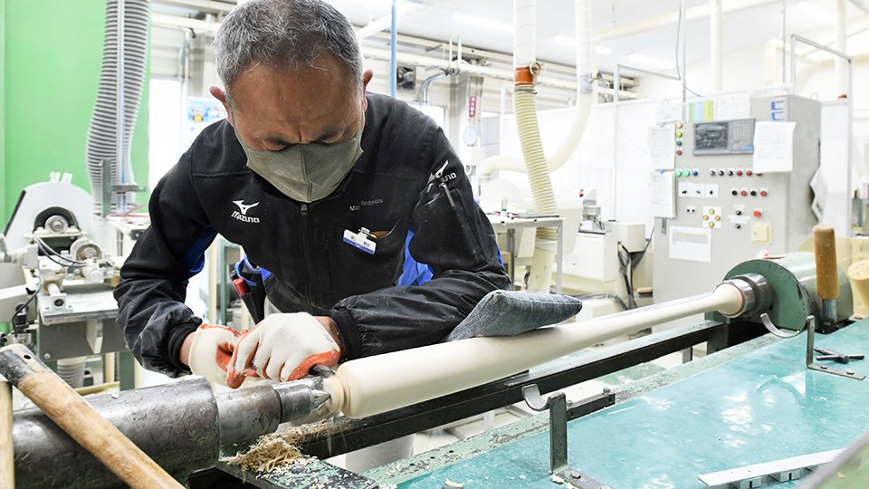 【非売品】ミズノ　養老工場　バット プロ野球選手気分を味わえる？！養老工場で直接バットをオーダー