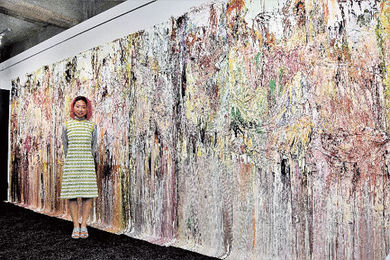時の流れ風景に表現 作家・土屋さん岐阜市出身初個展 | 岐阜新聞デジタル