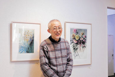 花や鳥銅版画繊細に 安藤さん（御嵩町出身）岐阜市で個展 | 岐阜新聞