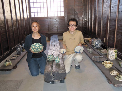 玉山窯で修業、成果を展示 土岐の斉数さん、多治見の鈴木さん | 岐阜