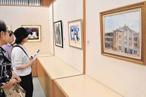 水彩画に個性 遊彩会作品展 大垣共立銀本店 | 岐阜新聞デジタル