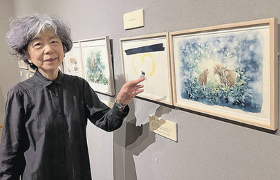 絵で写真で向き合う「いのち」 東日本大震災被災地に寄り添う親子の