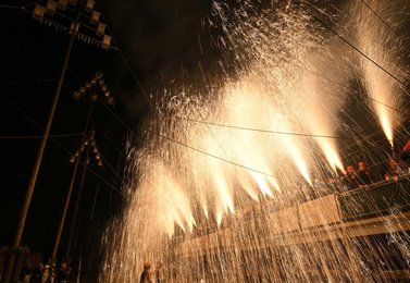 手力の火祭 復活の炎 手筒花火3年ぶり奉納 岐阜新聞web 手力の火祭 復活の炎 手筒花火3年ぶり奉納 岐阜新聞web
