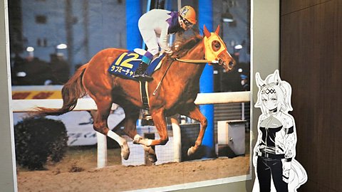 笠松競馬「ラブミーチャンのふるさとを訪ねて展」ウマ娘ファンも熱視線 | 岐阜新聞デジタル